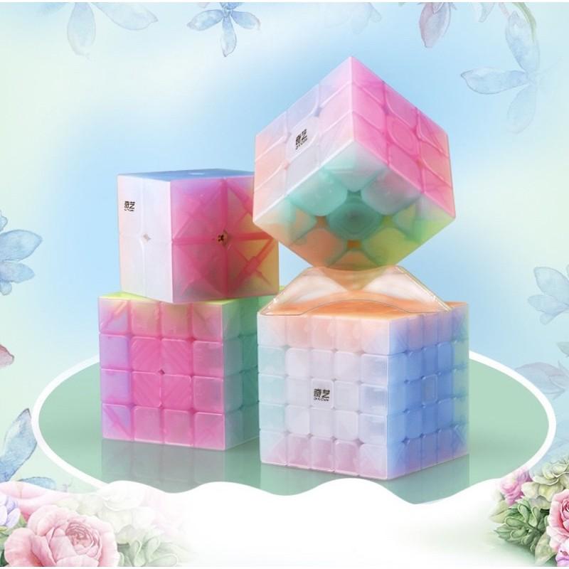 Bộ Sưu Tập Rubik Jelly QiYi 2x2 3x3 4x4 5x5 Tam Giác Cao cấp