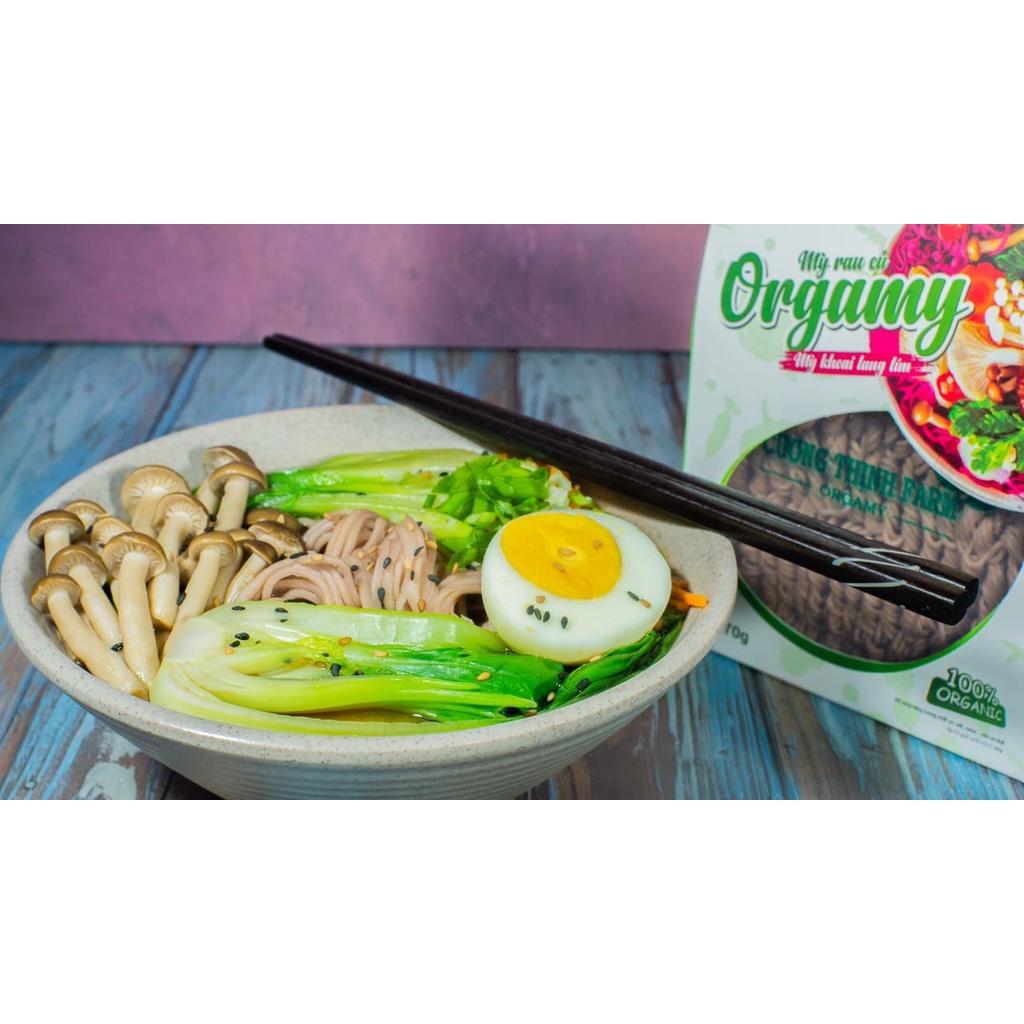 Combo Ưu Đãi Mix 5 Vị Mì Rau Củ Orgamy, KL 350g (Eat Clean - Healthy)