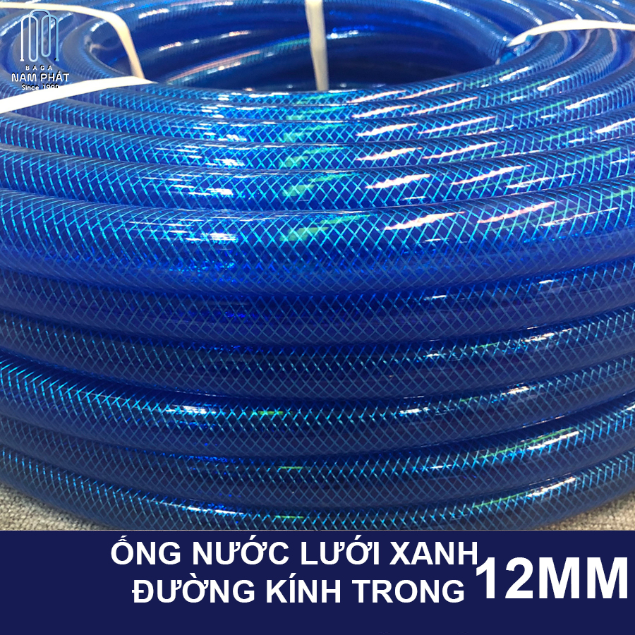 [BÁN CUỘN] Cuộn 12mm ống nước dẻo xanh dương,ống nước tưới cây,ống nước rửa xe