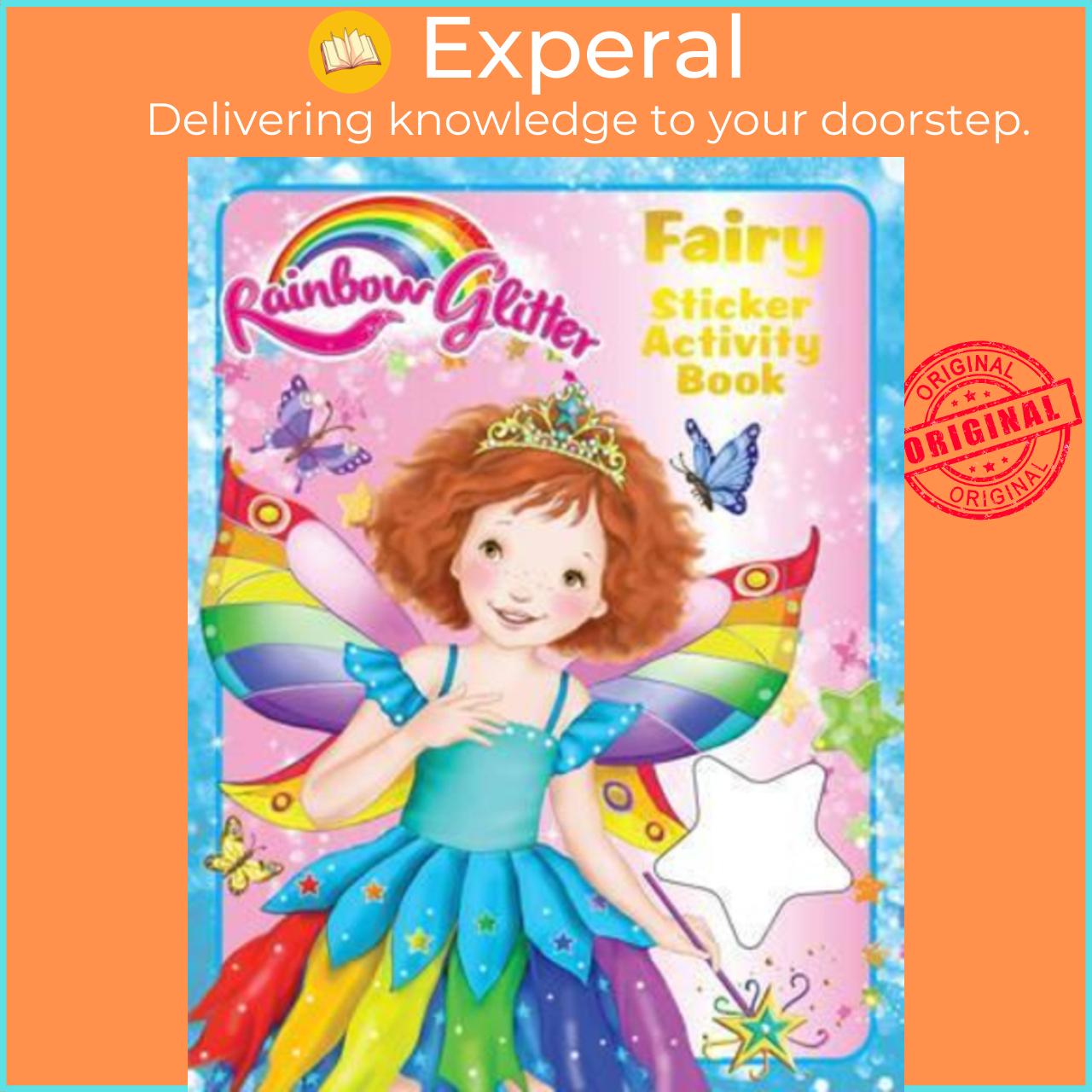 Sách - Rainbow Glitter Sticker Book - Fairy Floss by Unknown (paperback)