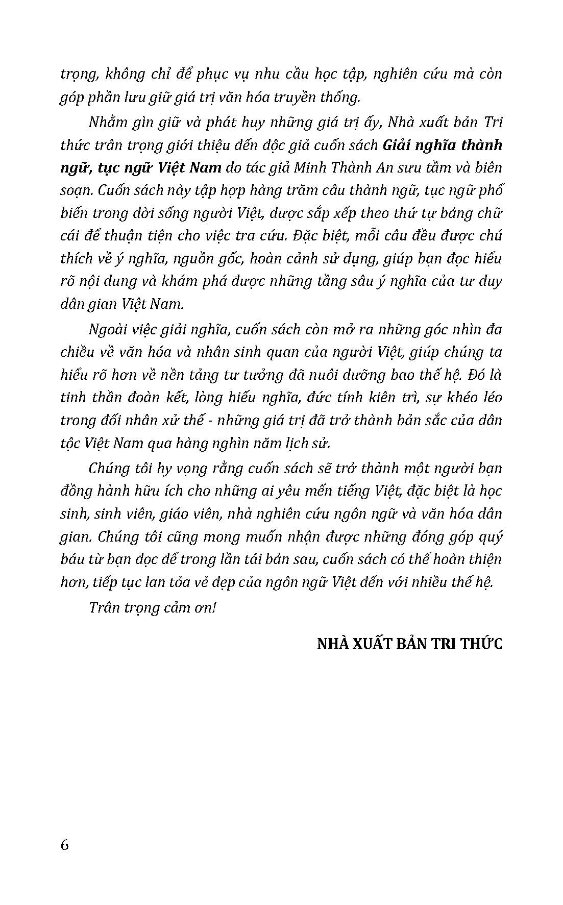 Giải Nghĩa Thành Ngữ Tục Ngữ Việt Nam - Quyển 1: Từ A Đến L