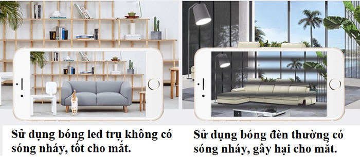 Đèn led búp trụ