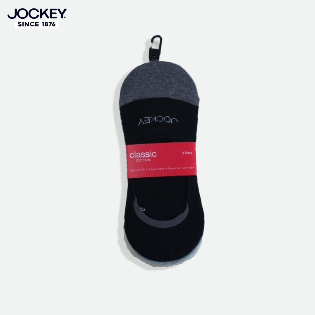 Vớ Jockey Cổ Thấp Thun Cotton Thấm Hút - J0435 - P3- 01 đôi lẻ