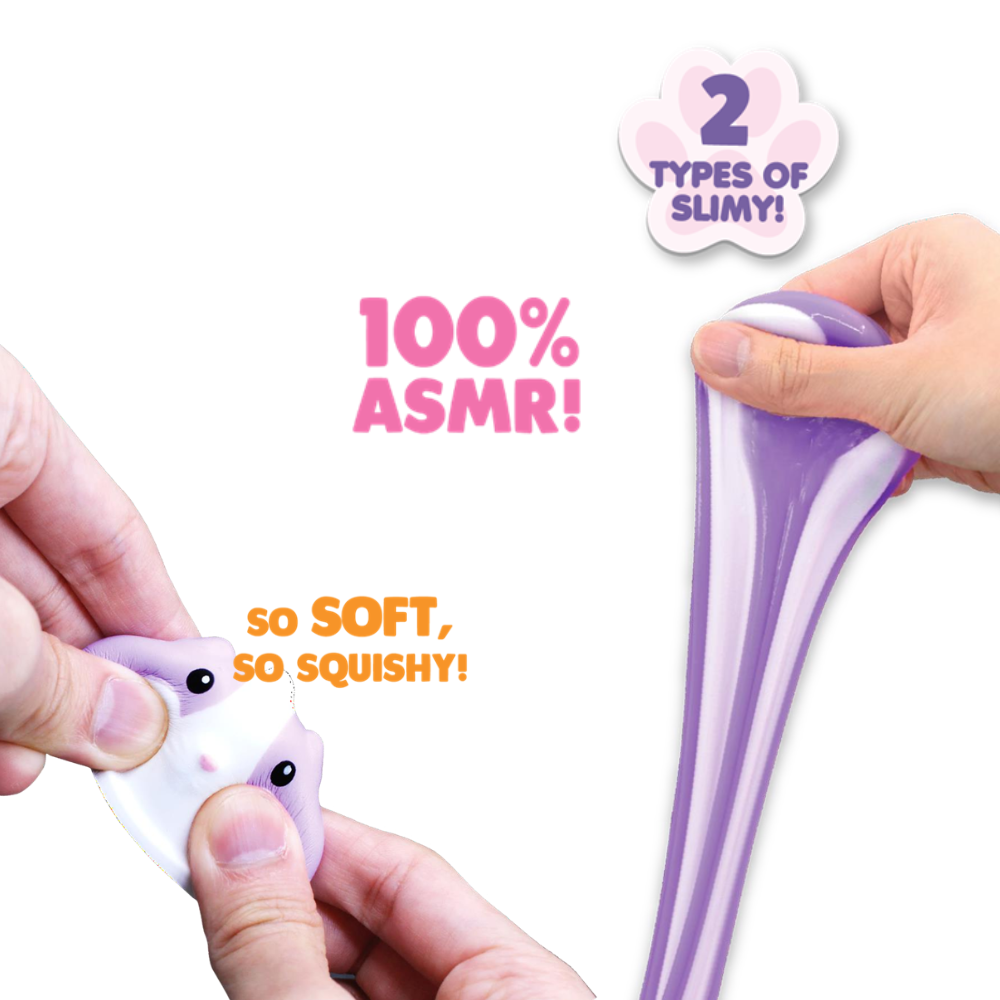 Đồ Chơi Slime Cà Phê Hamstie-Latte Với Squishy Màu Vàng Dẻo Đáng Yêu SLIMY 33529
