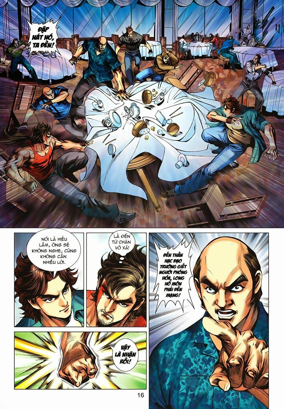 tân tác long hổ môn chapter 659 16