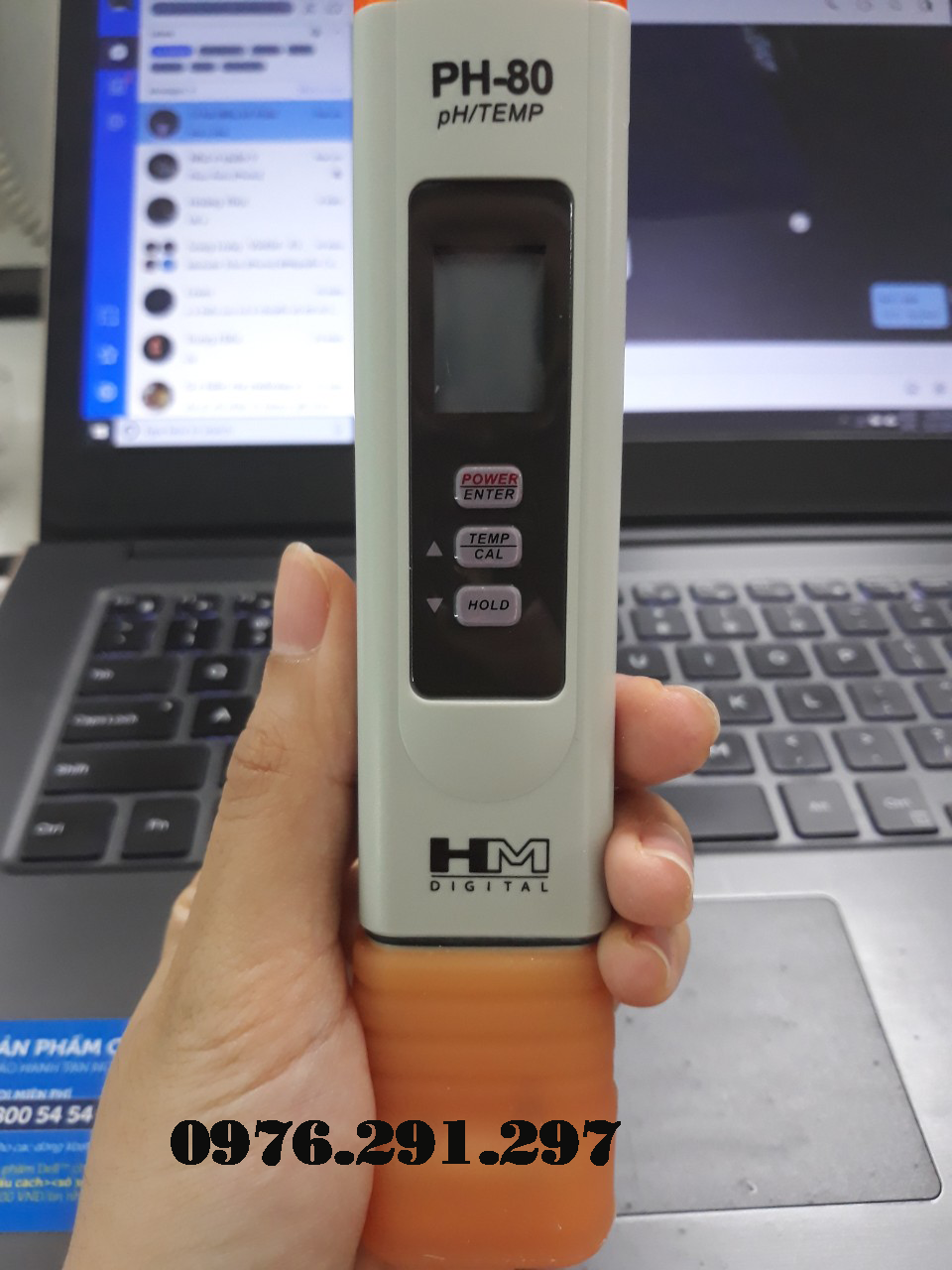 Bút đo PH và nhiệt độ nước - Bút đo PH thủy canh PH80 - HMDigital Mỹ