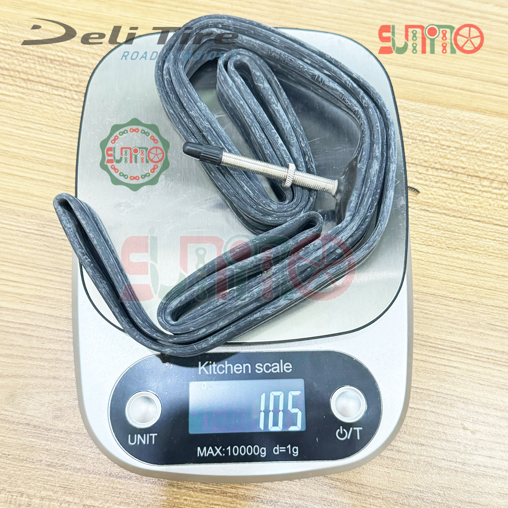 Ruột DELI Tire 700x25/28c gắn xe đạp đua