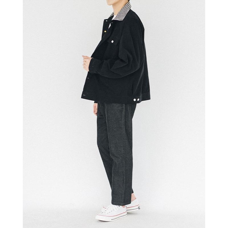 Áo khoác nam dáng ngắn hàn quốc SSSTUTTER vải khaki cao cấp 3 màu Retro work jacket ver.2