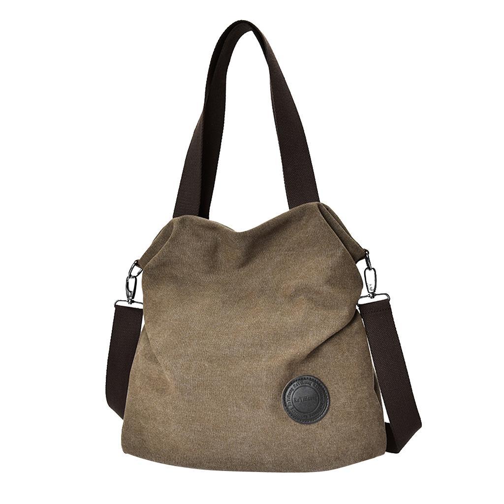 Fashion women Shopping Bag Canvas Large Capacity Shoulder Bag Tote Handbag