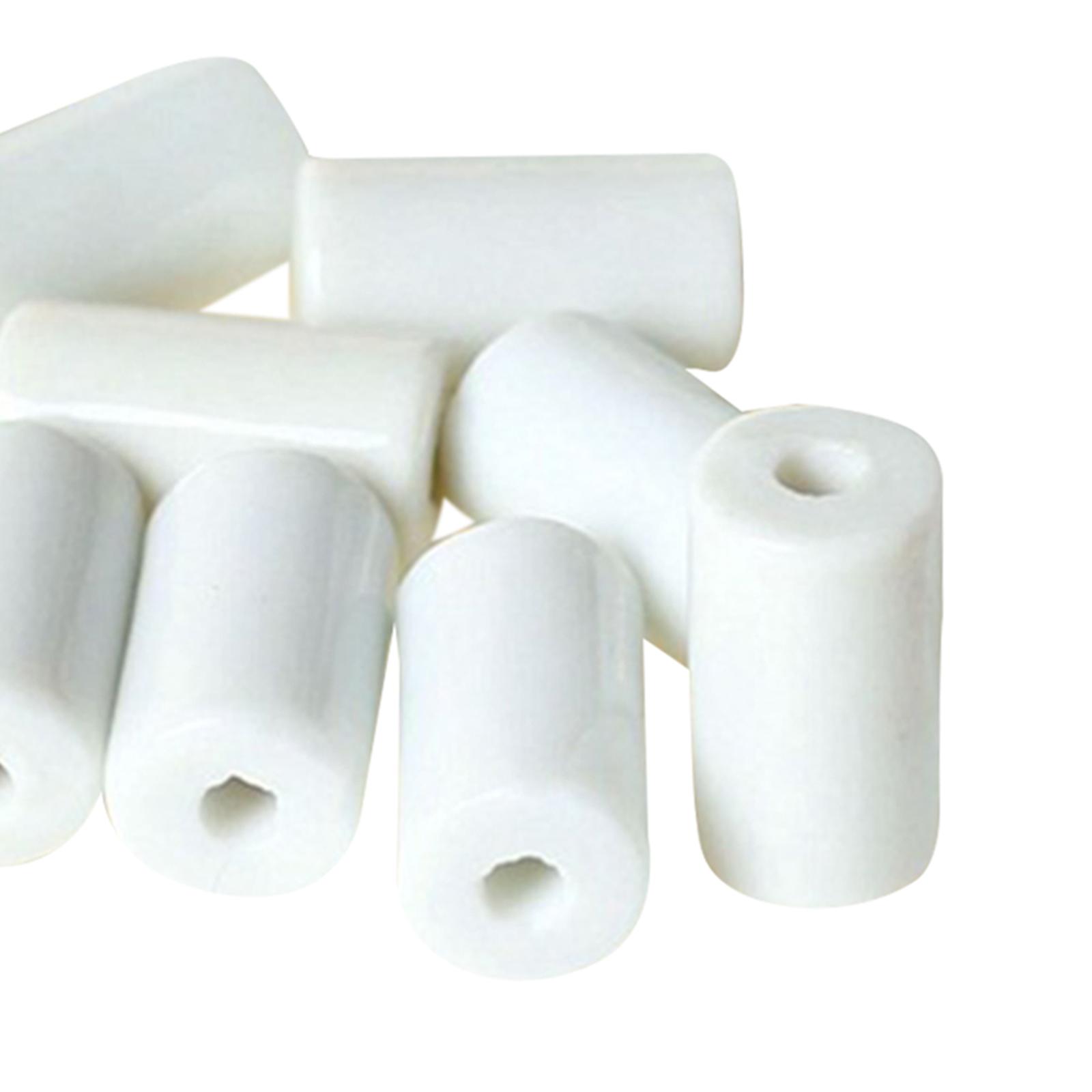 10Pcs Ceramic Tube Spacer Beads For Jewerly Making Earring Bracelet