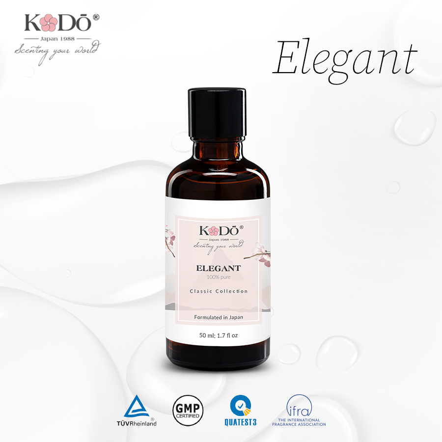 KODO - Elegant - Tinh Dầu Nước Hoa Nguyên Chất Hương Thơm Thanh Lịch, Trang Nhã, Tươi Mới