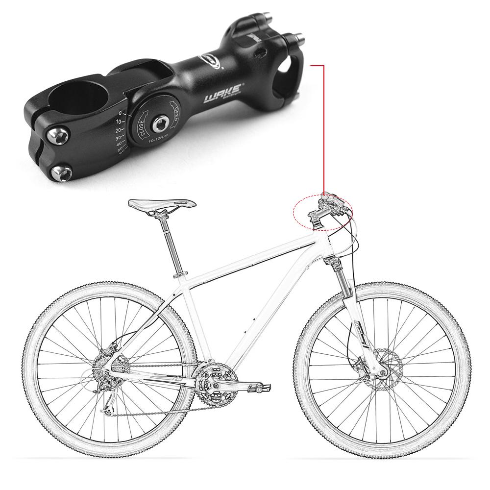 Cổ xe đạp 25,4mm / 31,8mm có thể điều chỉnh 60 độ