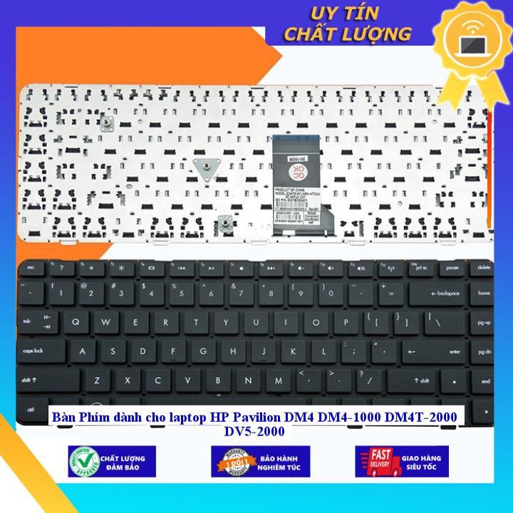 Bàn Phím dùng cho laptop HP Pavilion DM4 DM4-1000 DM4T-2000 DV5-2000 - Hàng chính hãng - MÀU TRẮNG MIKEY1715