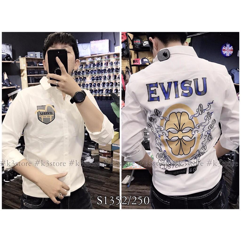 ÁO SƠ MI NAM EVISU ĐẸP TINH TẾ 