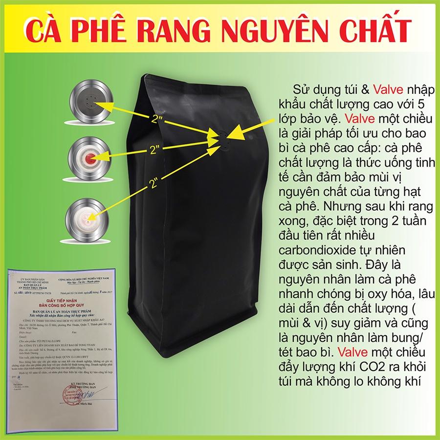 1 KG HẠT CÀ PHÊ CULI RANG MỘC LOẠI 1 NGUYÊN CHẤT