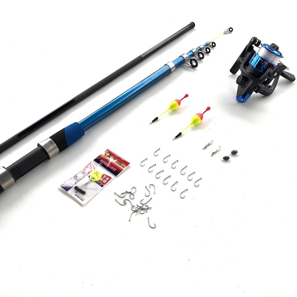 Bộ Cần Câu Máy Shimano Kèm Phụ Kiện Và Cần Tay shimano
