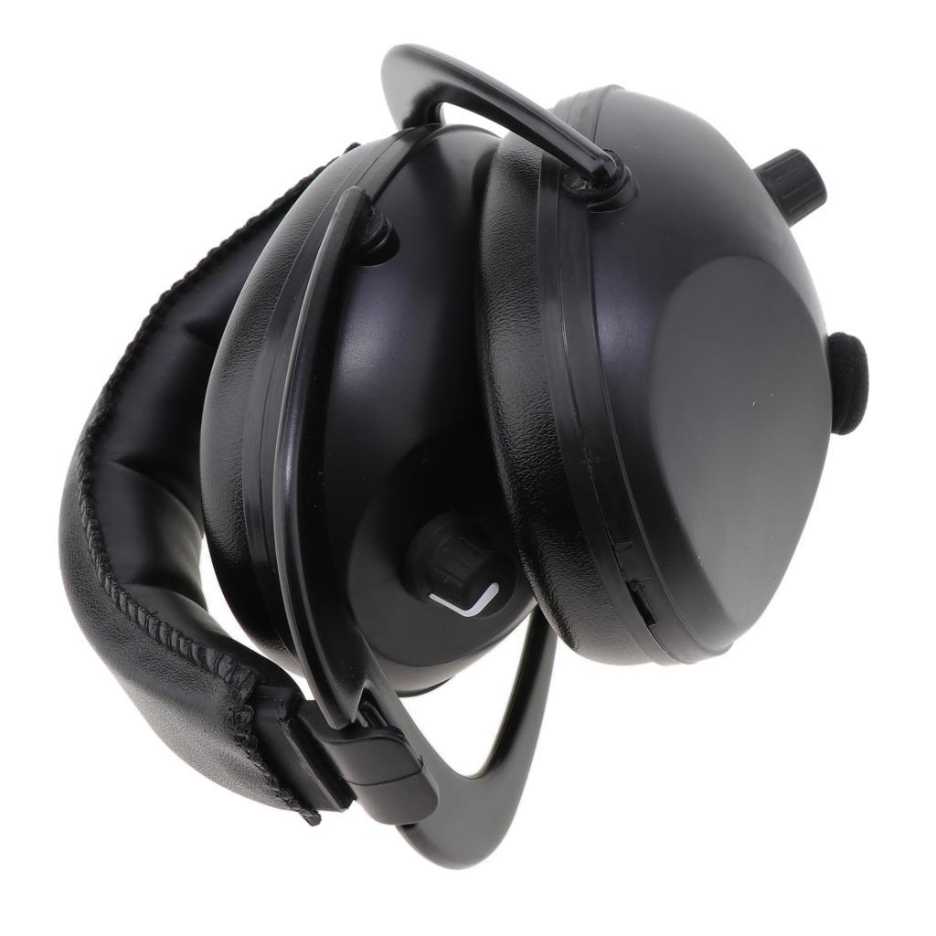 Electronic Shooting Earmuff, Professional Sound Amplification Noise Protection Ear Muffs, NRR 22 dB Great for Men Women Shooting and Hunting