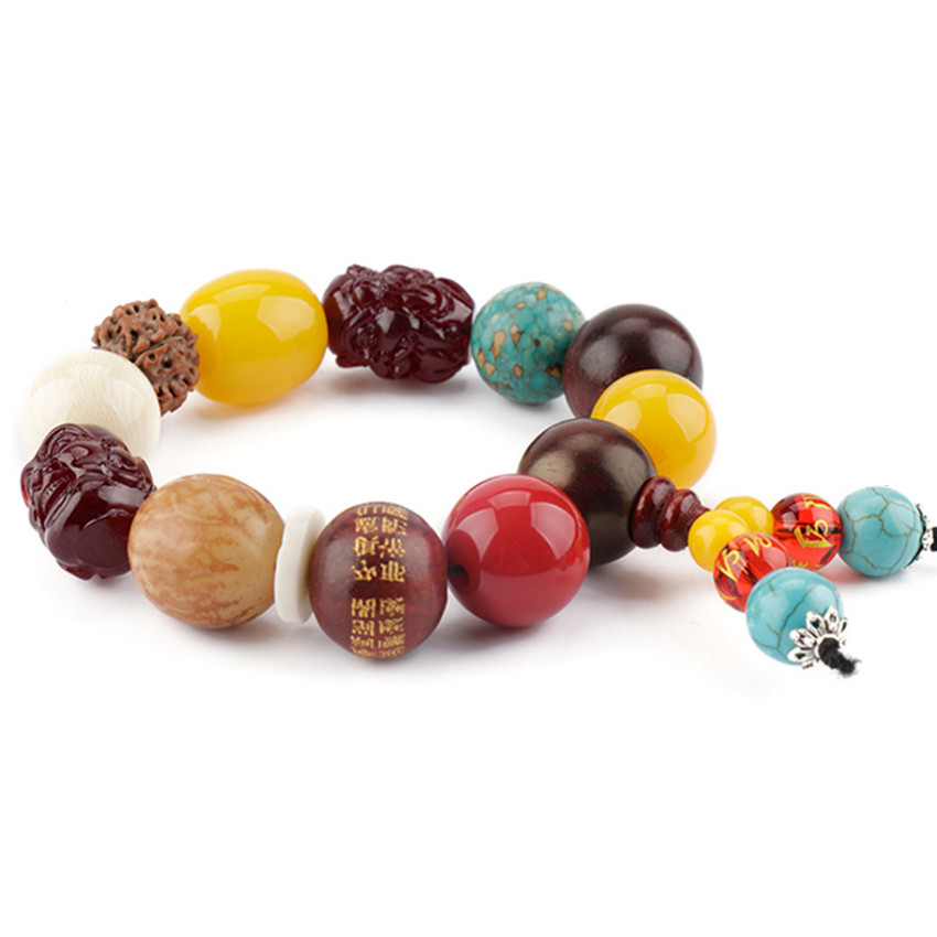 Vòng Hạt Tự Nhiên Pu Tizi Biểu Tượng Bình An Tốt Lành ÔTô 206249