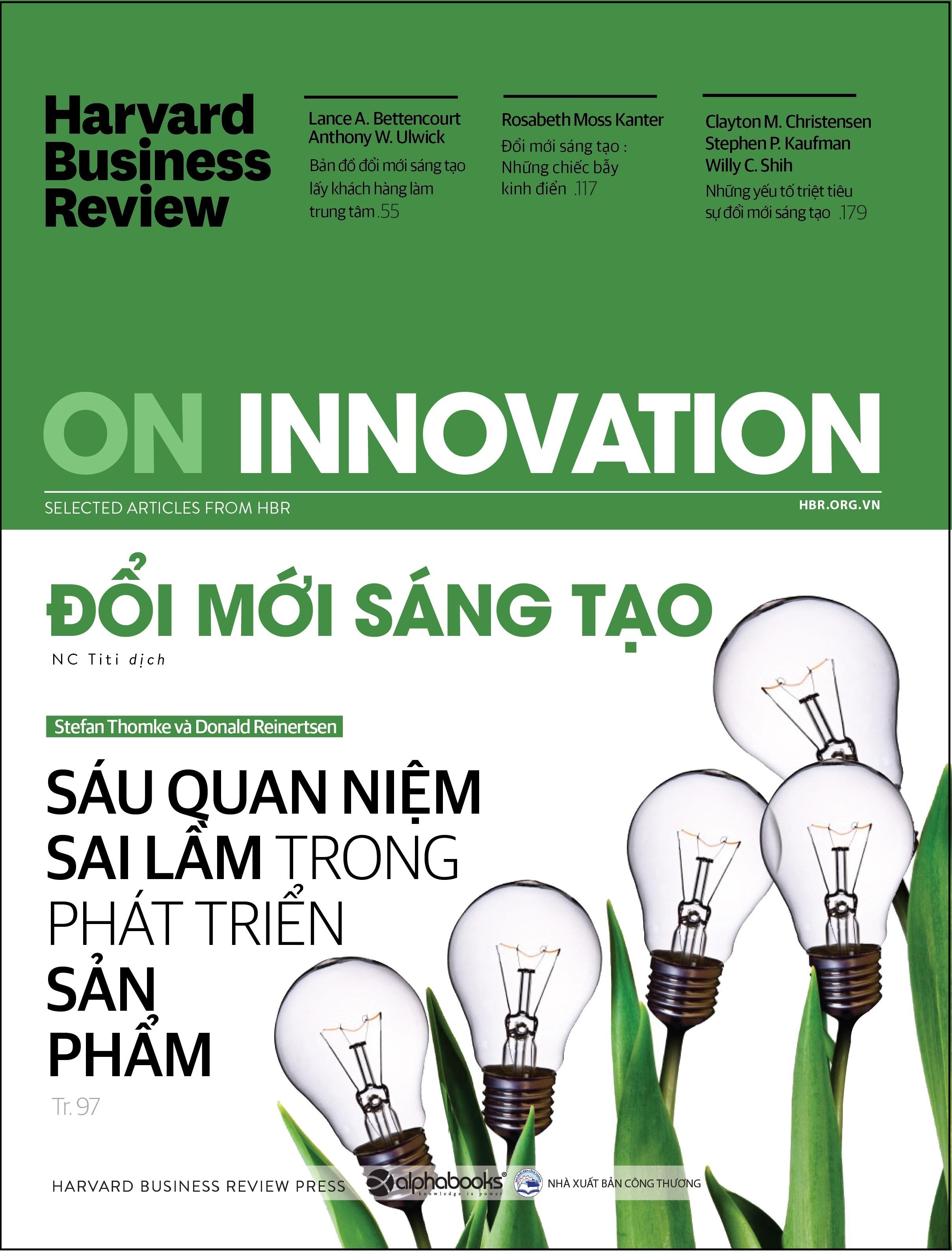 Sách Harvard Business Review - On Innovation - Đổi Mới Sáng Tạo