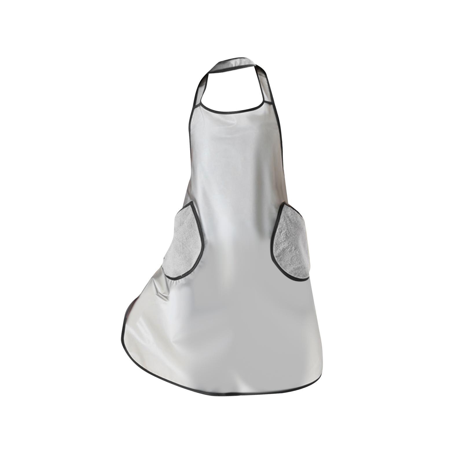 Cooking Apron Baking Apron with Hand Wipe Pockets Sturdy Oil BBQ Apron