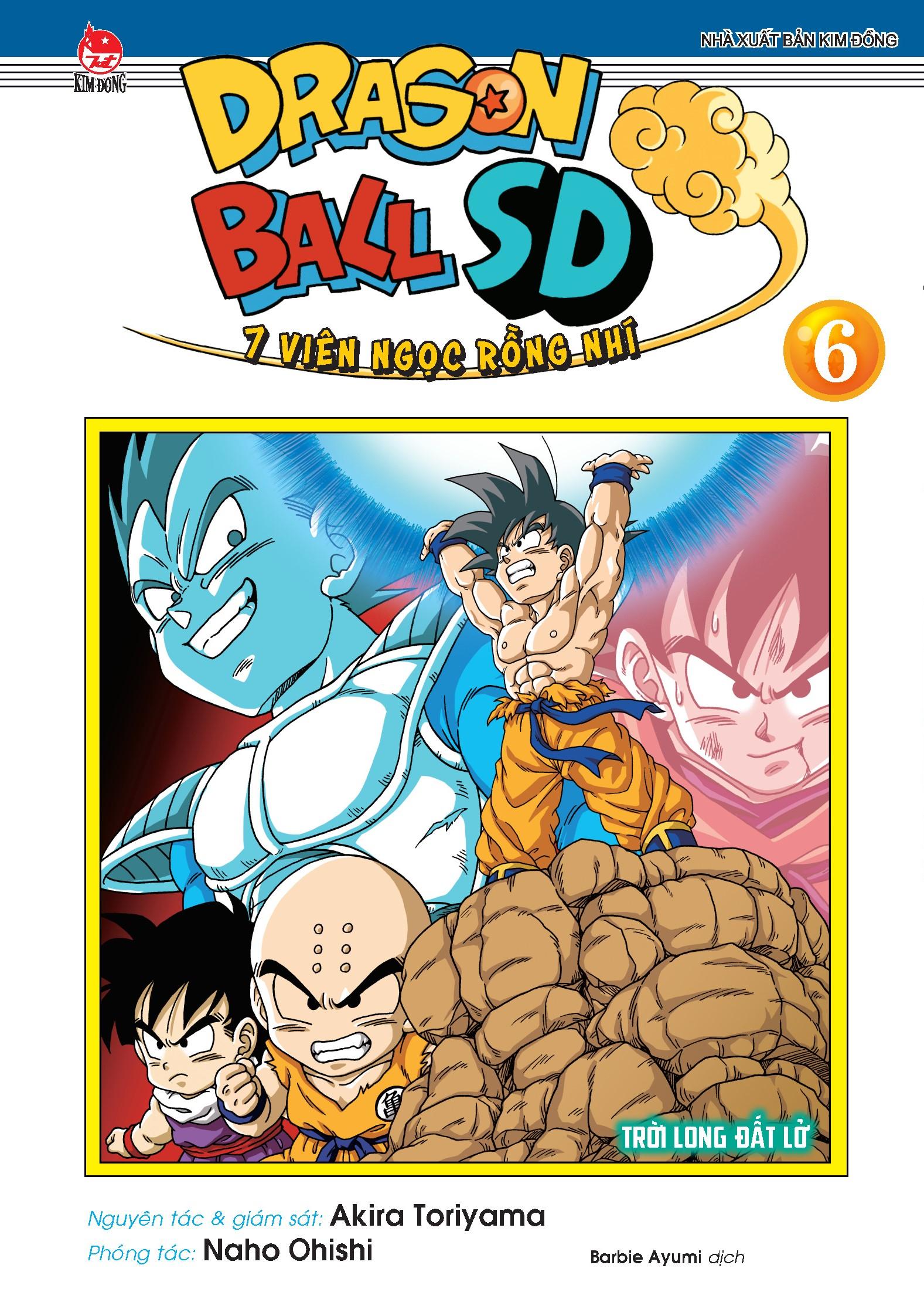 Dragon Ball SD - 7 Viên Ngọc Rồng Nhí - Tập 6 - Trời Long Đất Lở - Tặng Kèm Standee