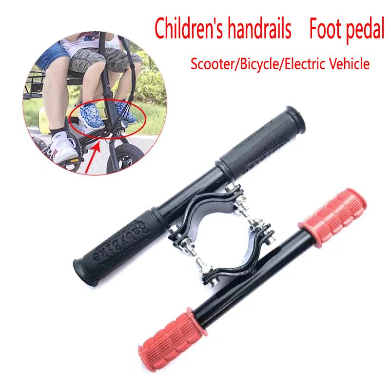 Trẻ em tay xe điện an toàn tay tay cho Xiaomi M365 NineBot ES4 SCOOTER NON-SLIP Child Tay cầm Kid Grip Thanh có thể điều chỉnh Màu sắc: A