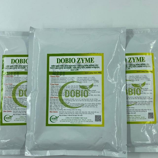 DOBIO ZYME GÓI 500GR vi sinh Tăng cường khả năng tiêu hóa, hấp thu thức ăn