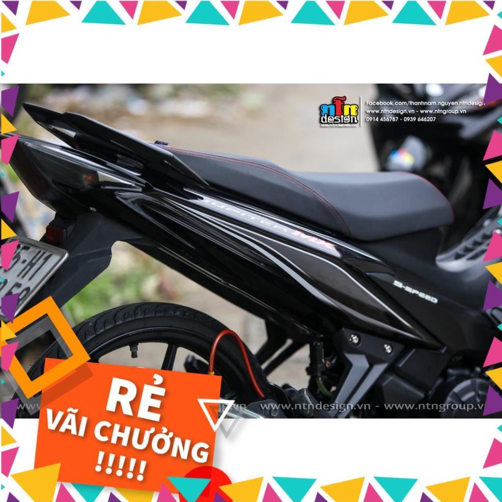 Tem Rời Exciter 135 Mẫu Đen Trắng Xám Chữ MX