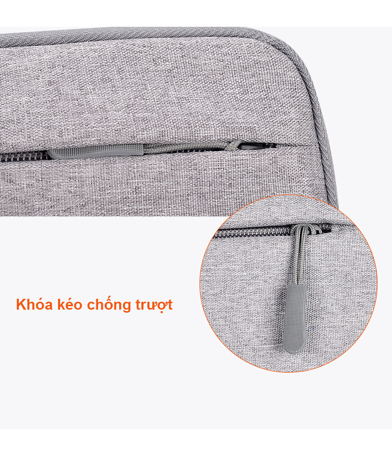 Túi, Cặp Chống Xốc Cho Laptop Macbook Chống Thấm Nước 3 Ngăn Đựng Phụ Kiện Hàng Chính Hãng Meliya accessories