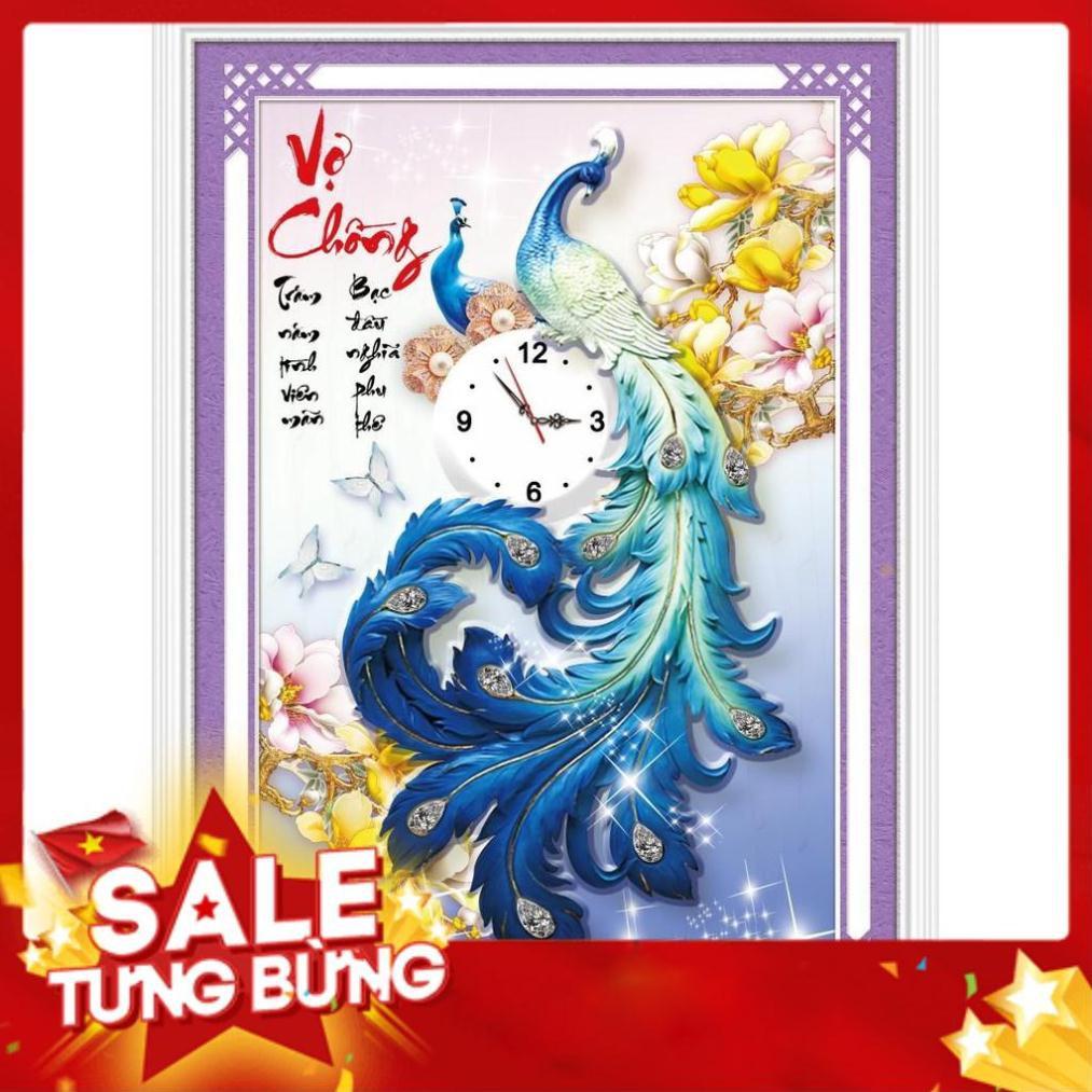Tranh thêu chữ thập Vợ chồng DLH-88961