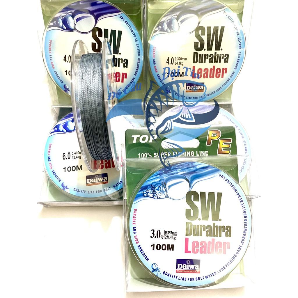 Dây Dù Câu Cá siêu bền Daiwa Leader SW 100m - Đồ Câu Đại Tín