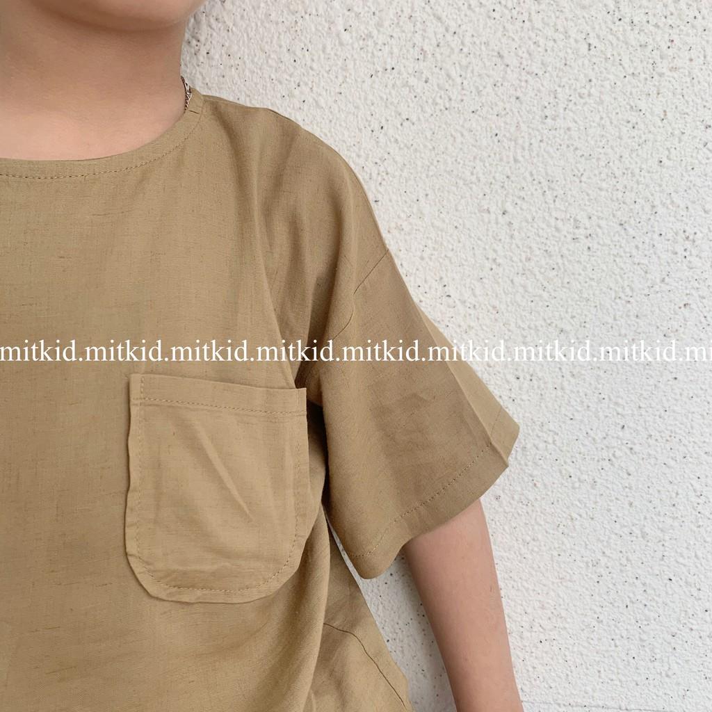 ÁO BÉ TRAICÓ SẴN, Áo chất liệu thun BASIC cho bé trai