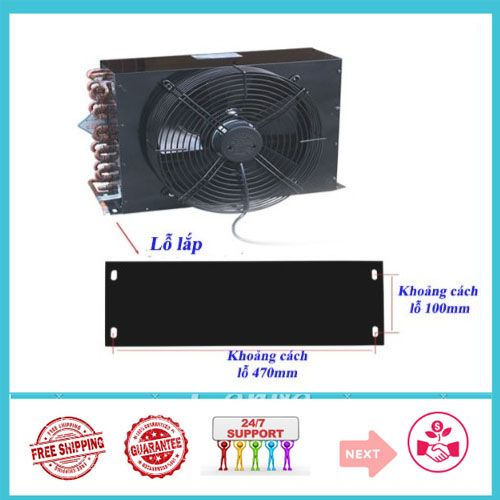 DÀN NÓNG COIL FNA 1.6/8.4 1HP lớn KÈM QUẠT 75W SỬ DỤNG TRONG ĐIỆN LẠNH VÀ CÁC THIẾT BỊ LÀM LẠNH