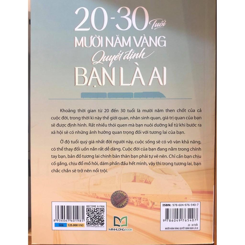 20 - 30 Tuổi Mười Năm Vàng Quyết Định Bạn Là Ai - Bản Quyền