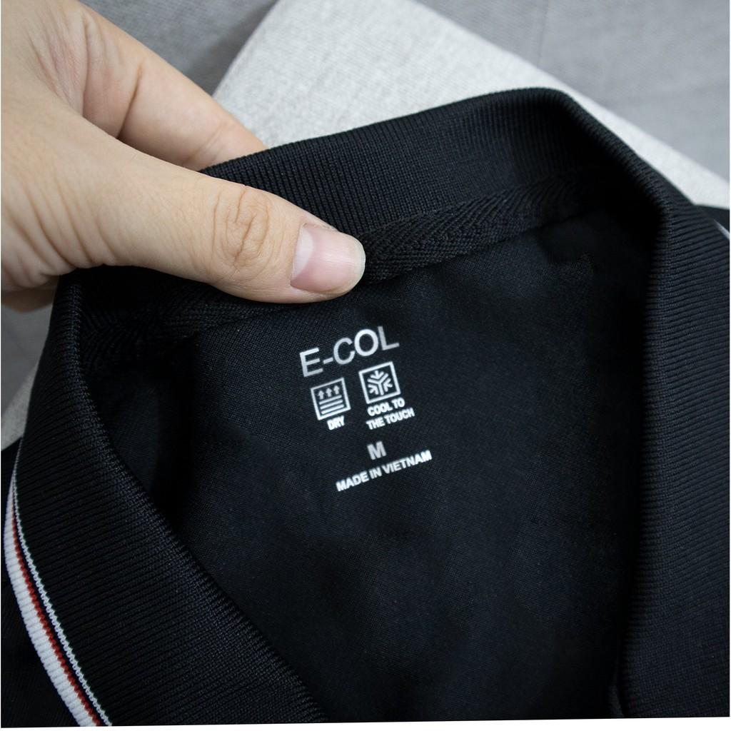 Áo thun Polo nam trơn cổ bẻ vải cá sấu Cotton