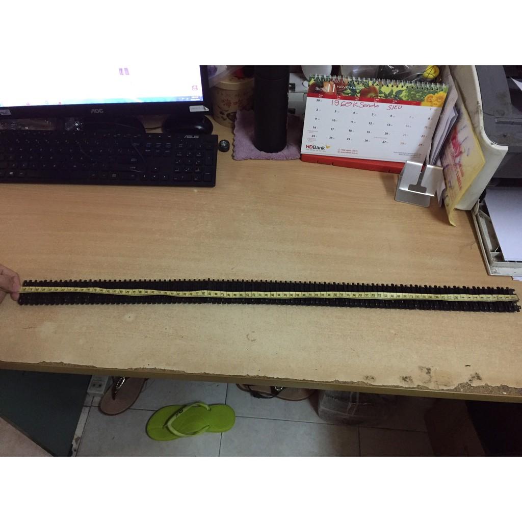 Bánh xích chiều dài trải phẳng 78cm chiều dài gấp lại 40cm bề ngang 4.5cm
