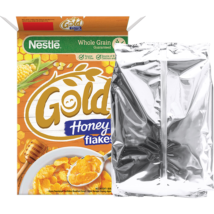 Ngũ Cốc Ăn Sáng Bắp Và Mật Ong Nestlé Honey Gold Flakes (370g)