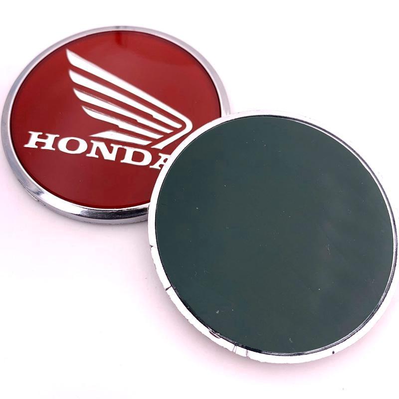 Bộ 2 miếng dán logo HONDA độc đáo 62mm 3D dùng trang trí