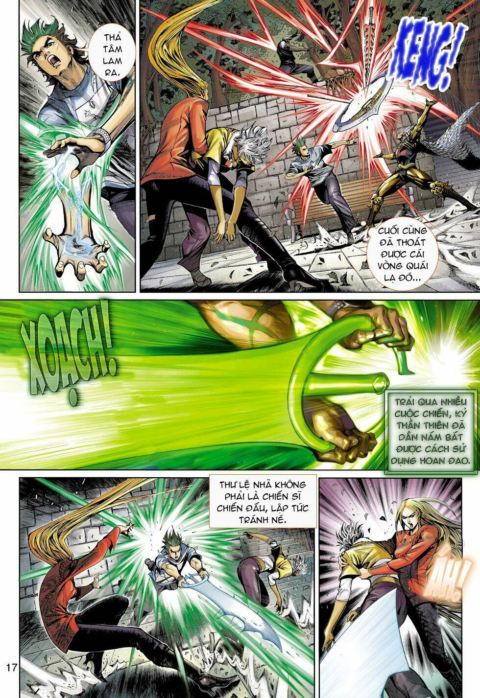 thần binh 4 chapter 16 17
