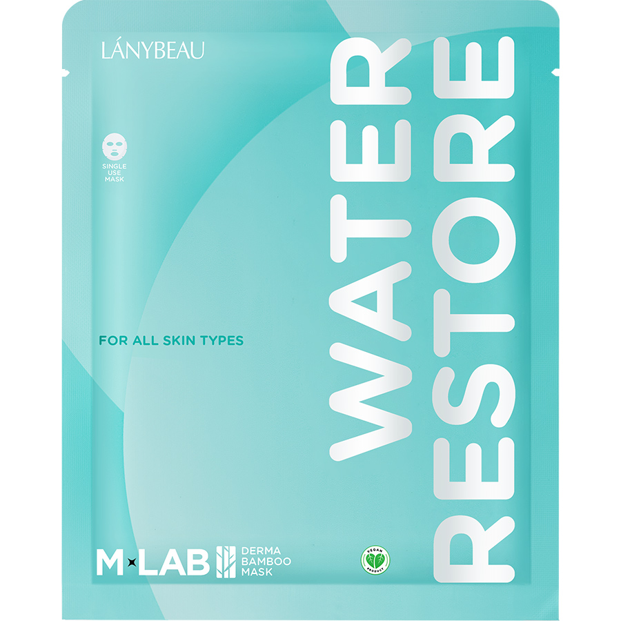 Combo 2 Hộp Mặt Nạ Sợi Tre Dưỡng Trắng Sáng &amp; Cấp Ẩm Sâu M-LAB GLOW BOOST &amp; WATER RESTORE (30ml/ Miếng)