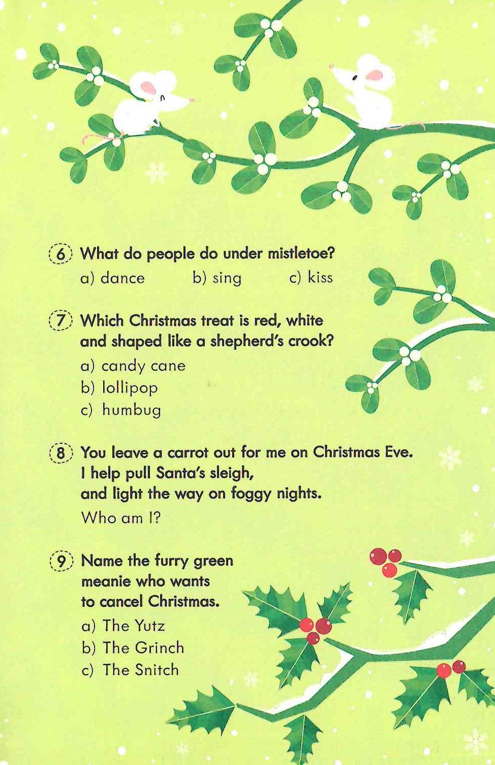 Christmas Quiz Book