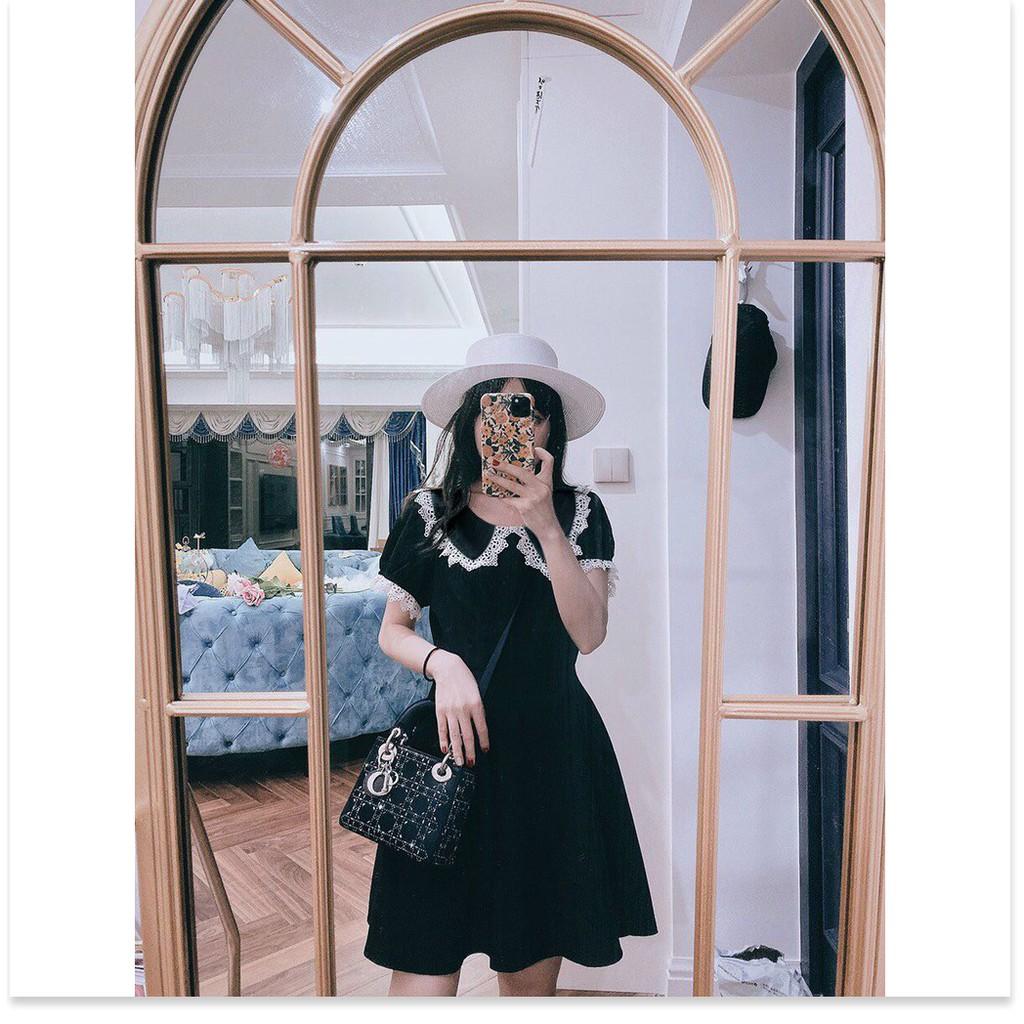 ĐẦM UMI PHỐI REN HỌA TIẾT ĐƠN GIẢN