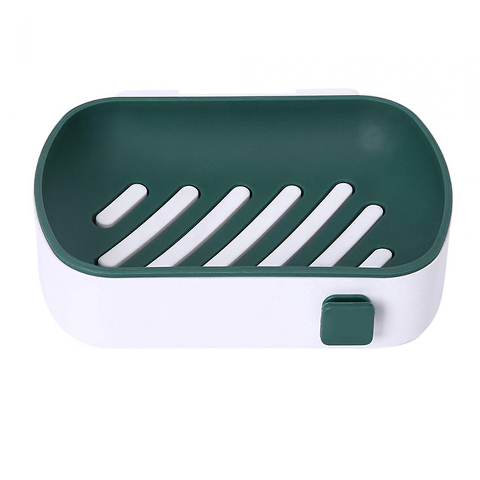 Soap Dish with Drain Soap Holder Case Detachable Soap Holder for Bath Tub