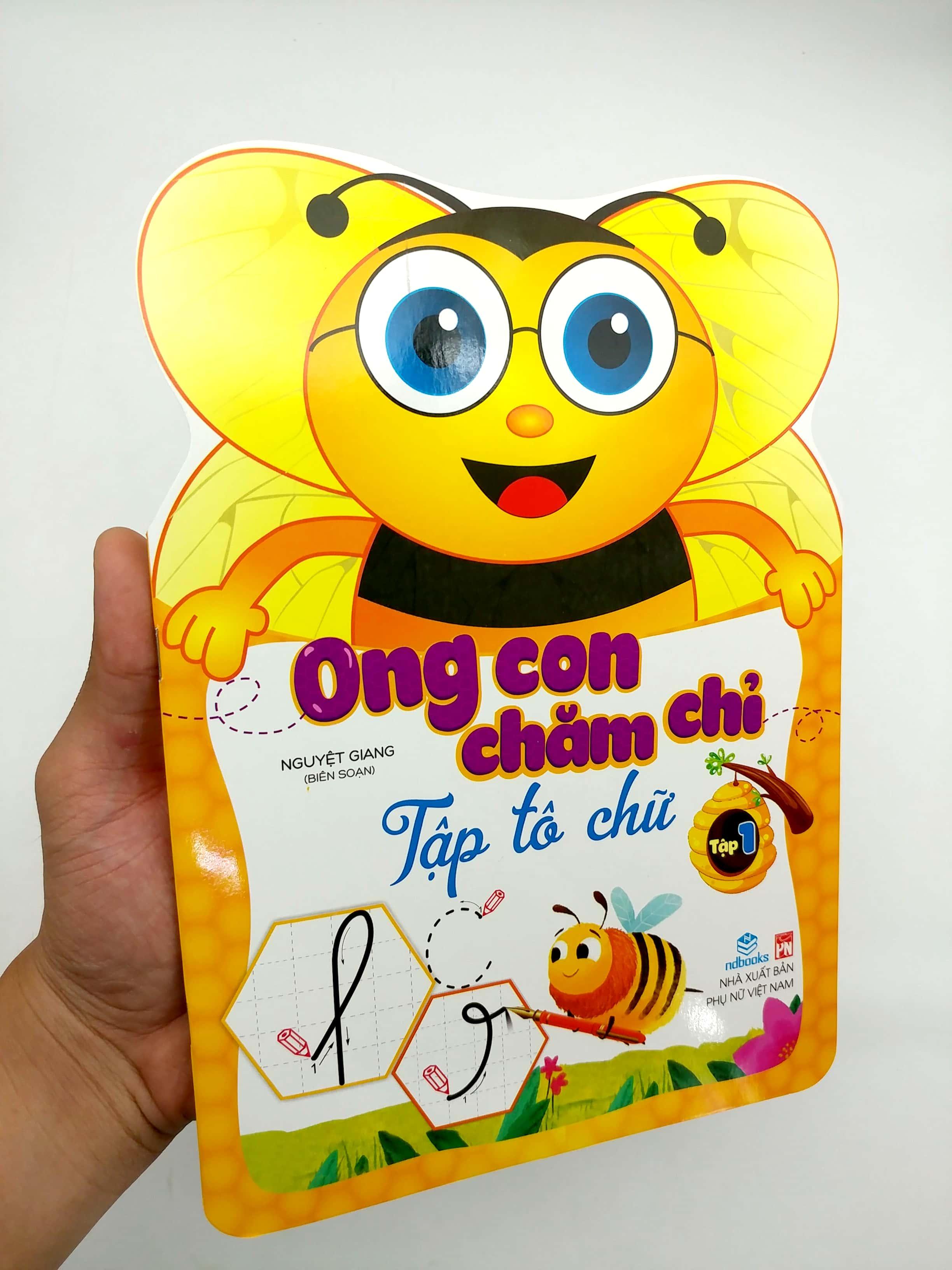 Ong Con Chăm Chỉ - Tập Tô Chữ - Tập 1