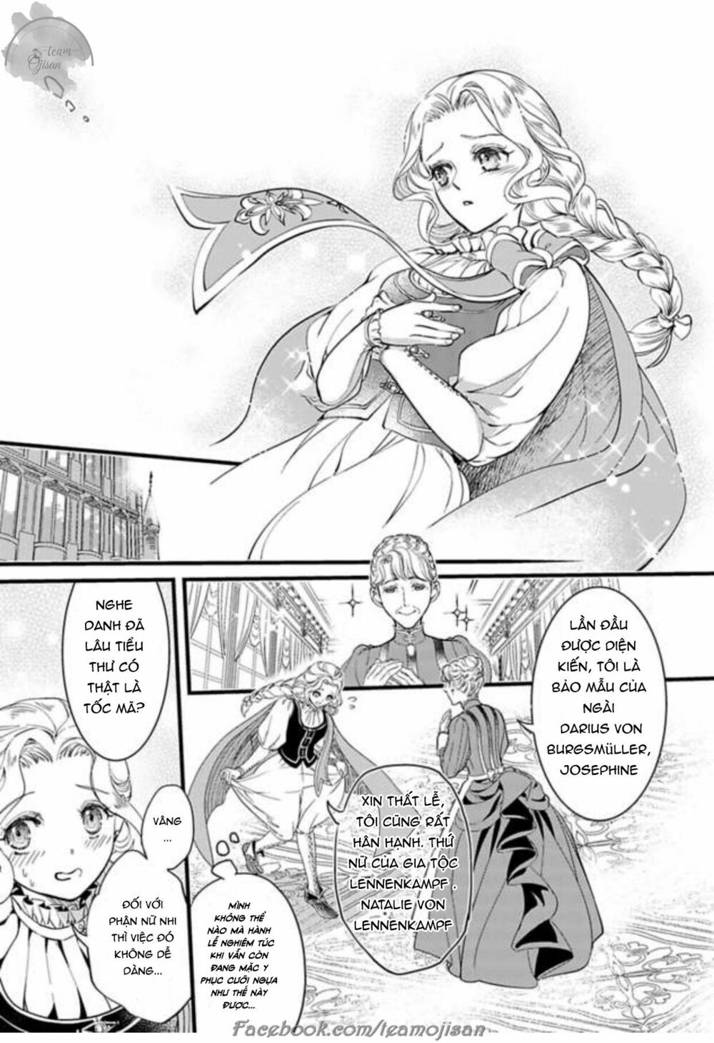 mối tình lệch tuổi của chàng kị sĩ và nàng tiểu thư quý tộc chapter 2 3