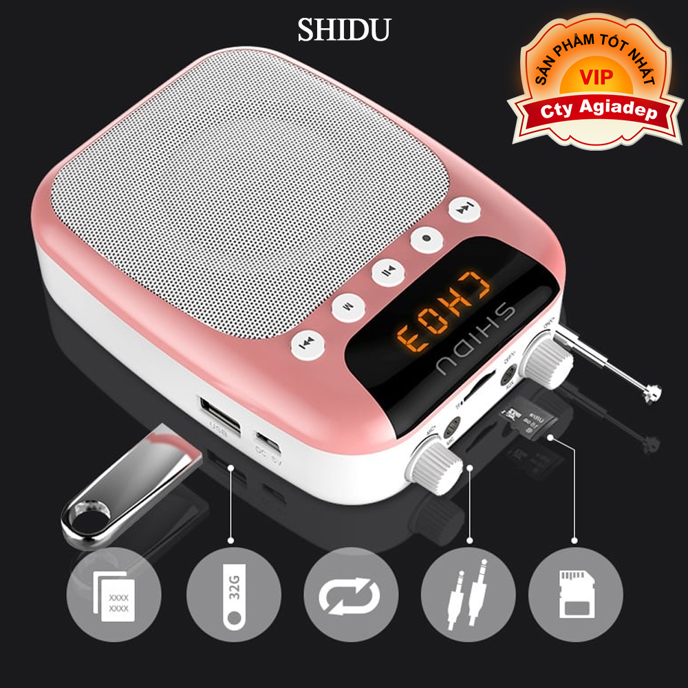 Các loại Loa Mic trợ giảng Shidu S358 - S6 bán chạy