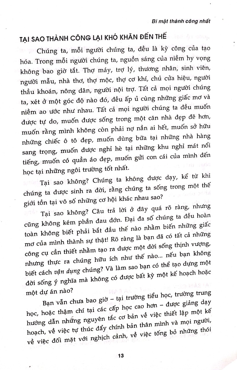 Bí Mật Thành Công Nhất - Học viện thành Công từ 50 Chuyên Gia Hàng Đầu Thế Giới