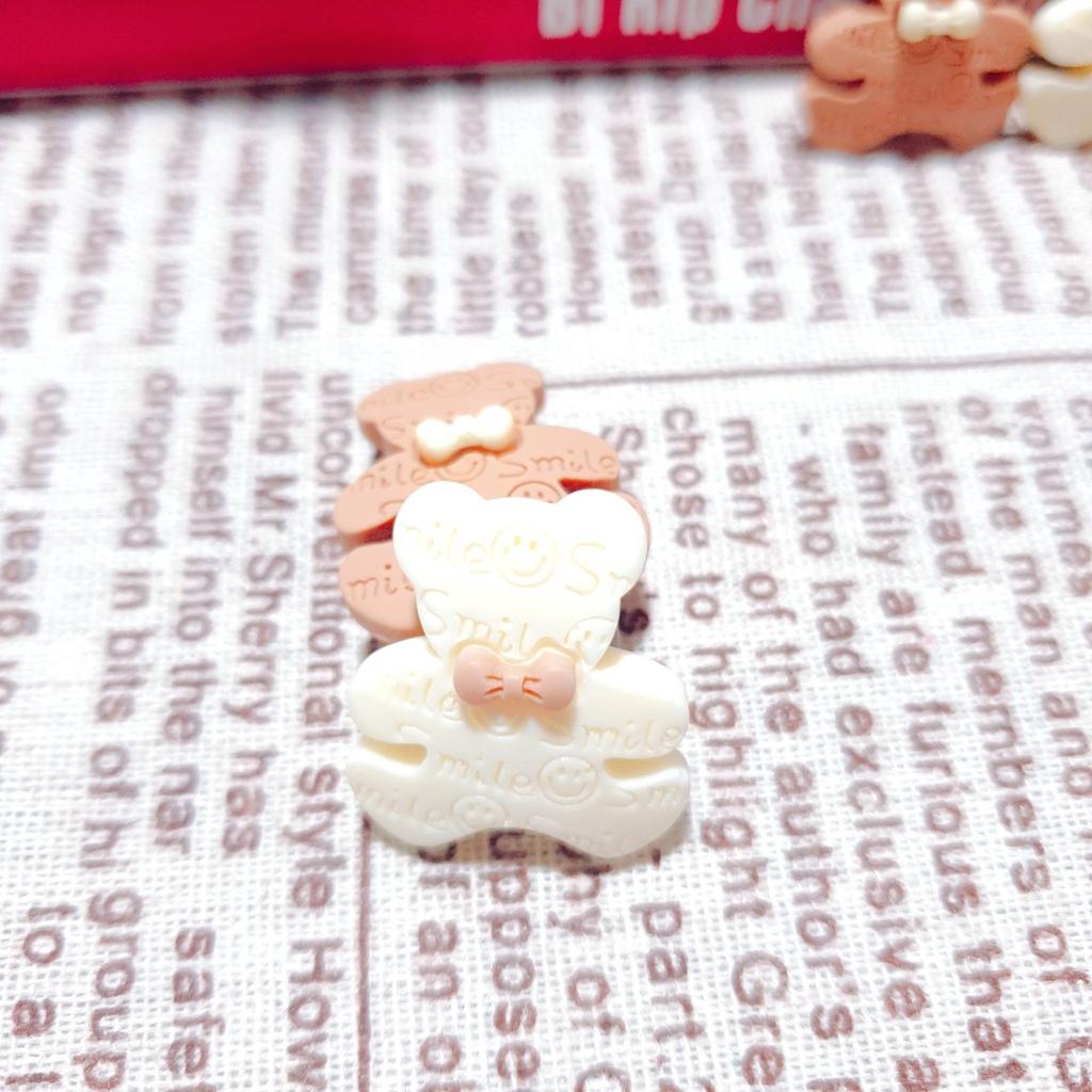 Nút cài dép sticker jibbitz 3D loại nhựa cứng