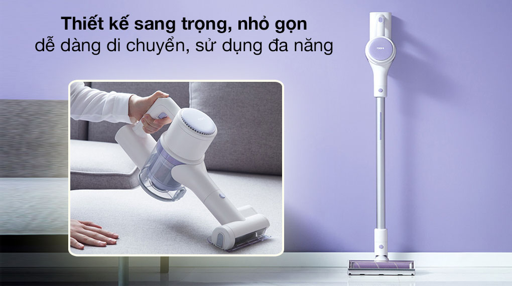 Cây hút bụi lau nhà chính hãng Xiaomi Roidmi Z1- Hàng chính hãng