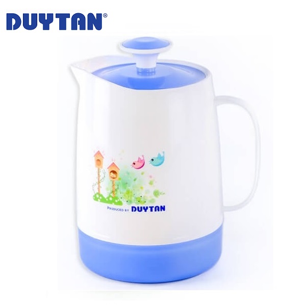 Ca cách nhiệt nhỏ nhựa Duy Tân 1 lít (15 x 12 x 19 cm) - 37616 - Giao màu ngẫu nhiên - Hàng chính hãng